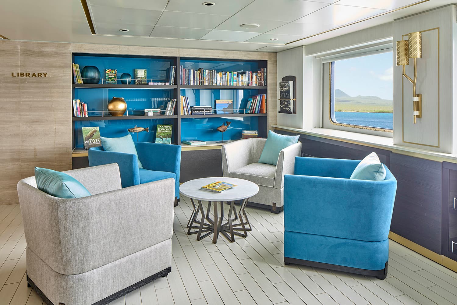 Ship NG Islander II Interior - Library - MR00116